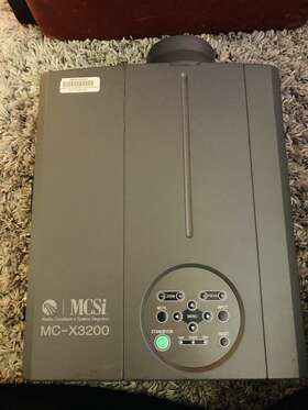 Mc-x3200 Mcsi Mc-3200 Projector With Rolling Case Luggage Style