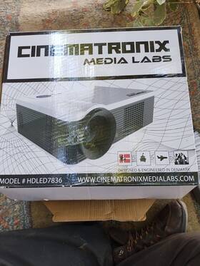 Hdled7836 Media Labs Cinematronix Projector