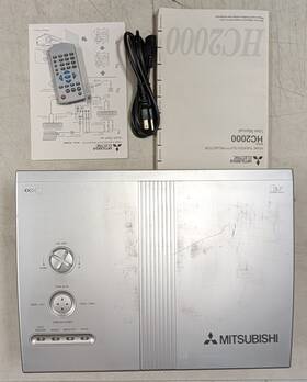 Hc2000 Mitsubishi Dlp Home Theater Projector 1280x720 With Remote Cable And Manual Hc2000 Mitsubishi Dlp Home Theater Projector 1280x720 With Remote Cable And Manual