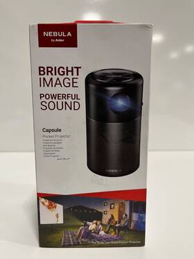 Akd4111 Nebula Capsule Smart Wi-fi Mini Projector Portable -black Akd4111 Nebula Capsule Smart Wi-fi Mini Projector Portable -black