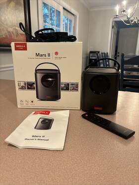 D2322 Nebula By Anker Mars Ii 300 Ansi Lumen Home Theater Portable Projector With 720p