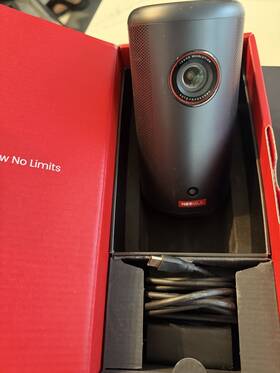 Nebula D2425n11 Used Capsule 3 Smart Mini Projector 1080p Dolby Google Tv Home