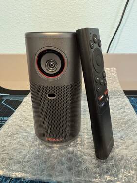 D4112111 Nebula Portable Capsule Air Google Tv Projector 720p Smart With Wi-fi And Bluetooth