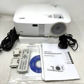 8700706ek Nec Projector 3lcd Vt595 1080i 1024x768 Vga Dvi Rca S-video Cord Remote Holiday