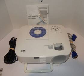Nec-vt580 Nec Vt580 Portable Lcd Projector Low 67 Lamp Hours With Cables Manual Vt85lp