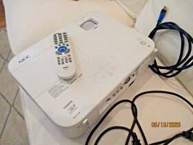 Nec Nm323w Projector Model Nm323w- With Cables And Remote