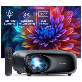 Pj40 Nexigo 766214654544 Gen 3 Projector With Wifi And Bluetooth D65 Calibrated Native