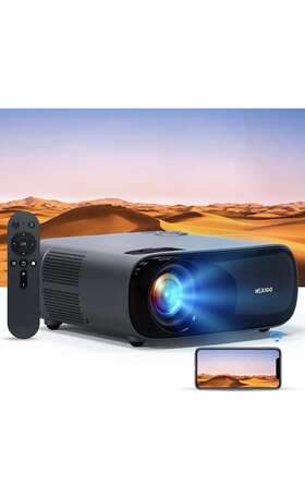 4ksupported Nexigo Pj40 Pj 40 Projector With Wifi And Bt 1080k