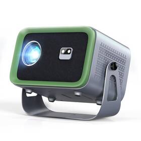 Nisoo 850061296993 Auto Focus/keystone 4k Projector With Wifi And Bluetooth 360 Rotating Movi