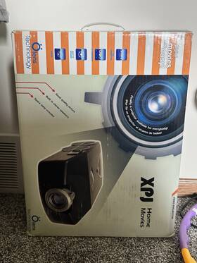Ktc666 O Lens Technology Olens Xpj Digital Video Projector With Remote And Extra Bulb