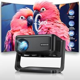 Ay3-2024 Onoayo 360 Adjustable Stand Mini Projector Wifi Bluetooth - Scratch And Dent