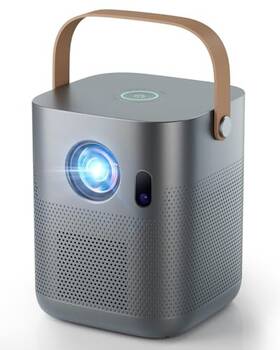 Bl158 Opoqo Portable Mini Projector 1080p - Brown Scratch And Dent