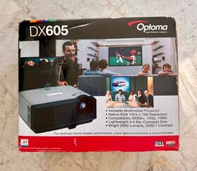 Dx605r Optoma 796435111298 Dx650 Multimedia Projector