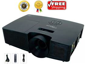 Bl-fp190d Optoma W312 Dlp Projector 3200 Lumens Conference Room 1080p Hdmi With Remote