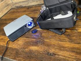 Ep756 Optoma Dmd Projection Display Projector Gently Used No Remote