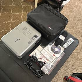 1080i Optoma Ep771 Dlp Projector 3000 Ansi Hd Hdmi Remote Case Plus More Bundle