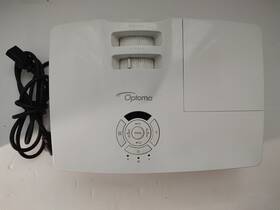Optoma Hd28e Dlp Projector White Hdmi Home Theater Office 7375 Lamp Hours Tested