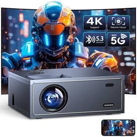 Ownknew 732262531038 4k Support Projector With Wifi And Bluetooth Portable Mini Projectors For Ou