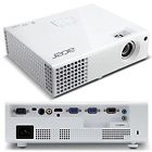 3d-ready P1340w Acer Dlp Projector Hdmi Dual Vga Near Mint