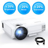 P700 P700-new Crosstour Projector Hd Video Supported For Home Theater 751565992070