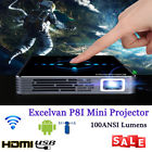 100ansi P8i Excelvan Hdmi Android Wifi Lumens Projector Home Theater 657419752053