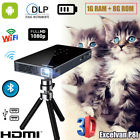 P8i Excelvan Smart Dlp Mini Projector Android Wifi Bluetooth 669818191036