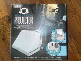 Pp3015 Paladone Smartphone Projector Universal Portable Projects 40 Inch Screen Smart Phone