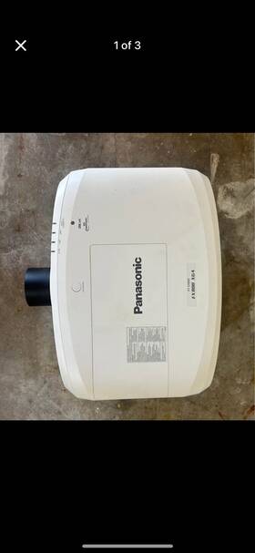 Pt-ex800 Panasonic Projector 7500 Lumens Hdmi Pip Function High Brightness