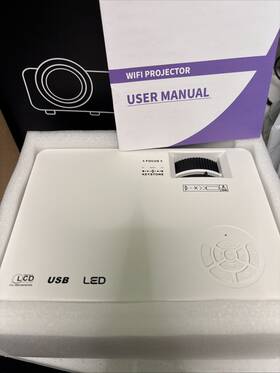 Pj0211 Panseba Wifi Projector Used No Remote