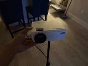 Z4000a Panseba Home Theater Projector White With Remote Control Mpn