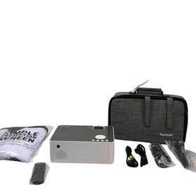 2a3dj-q9 Pericat Q9 Led Projector 1080p Full Hd White