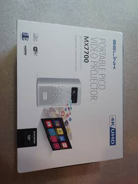 Mx7700 Pico Portable Video Projector. For Iphone And Android Phone
