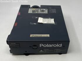 00001674 Polaroid Model No Svga 238 Black Portable Projector With Cable Not Tested