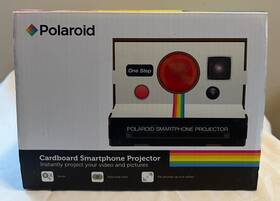 Polaroid 060359486028 Cardboard Smartphone Projector Opened- Never Used