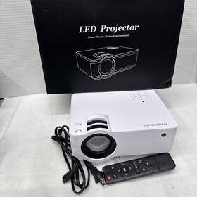 E050508011911160461 Poner Saund T6 1080p Hd Led Projector For Home Theater - Small Portable Read
