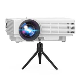 Purshe 600310440284 Mini Projector With Tripod Portable For Iphone Full Hd 1080p Supp