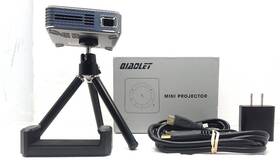 Fe2084207 Qiaolet Of01 Hd Mini Dlp Projector With 3d Support Keystone Correction Of
