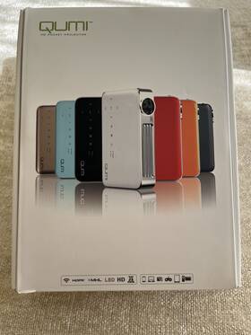 Qumiq6gd Qumi Q6-gd Gold Pocket Projector - Used Very Little Excellent Condition- Works