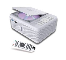 Rca 058465821449 Projector Built-in Bluetooth And Dvd Player Movie Portable 1080p Su
