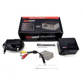 25-1198 Rca Gigaware Micro Projector Built-in Speaker Vga Port Jacks 25-1198 Rca Gigaware Micro Projector Built-in Speaker Vga Port Jacks