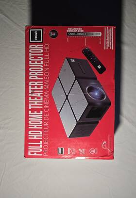 Rca Rjp167 Home Theater Projector 1080p Hdmi With Remote. Used Complete In Box