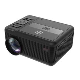480p Rca Rpj241-combo-black-v Bluetooth Lcd Compact Projector With Built-in Dvd