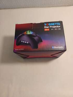 Hjxkd09 Rossetta Rossetra 3 In 1 New Star Projector Open Box