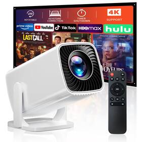 Sainyer 763508579682 Mini Projector Portable 4k And Full Hd 1080p Support 270 Rotation