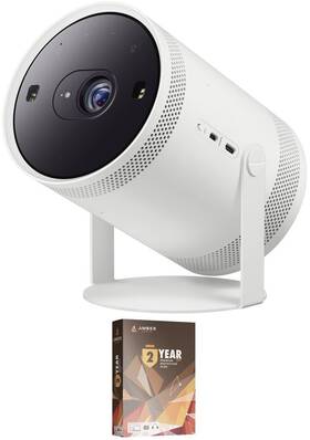 Splff3claxxza-wrty2-ambr-sc Samsung 840377530294 White Portable Freestyle Gen2 Smart Projector 30-100 Inch Gaming Hub 108 Splff3claxxza-wrty2-ambr-sc Samsung 840377530294 White Portable Freestyle Gen2 Smart Projector 30-100 Inch Gaming Hub 108