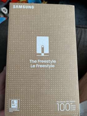 Sp-lsp3bla Samsung The Freestyle Smart Projector Model #sp-lsp3bla - Never Opened