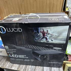 Sp133d Screenmax 4k Projector 4096 X 2160 3d Video Home Theater Missing Elec. Cord