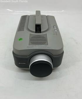 Xv-p10u Sharp Vision Gray Home Theater Lcd Projector Powers On Not Tested
