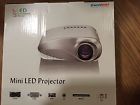 Silver Frame Black Mini Projector Portable Led Brand