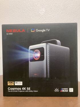 D2342111 Smart Nebula Cosmos 4k Se Projector 1800 Ansi Lumes- Refurbished